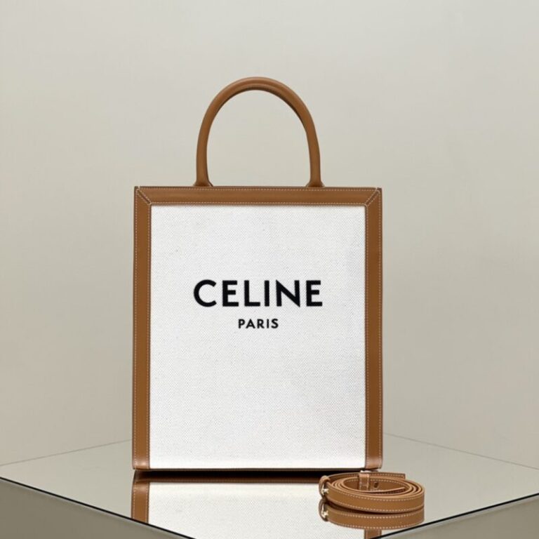 Replica Celine Triomphe Cabas Tote Small White - Best Fake Designer Bags