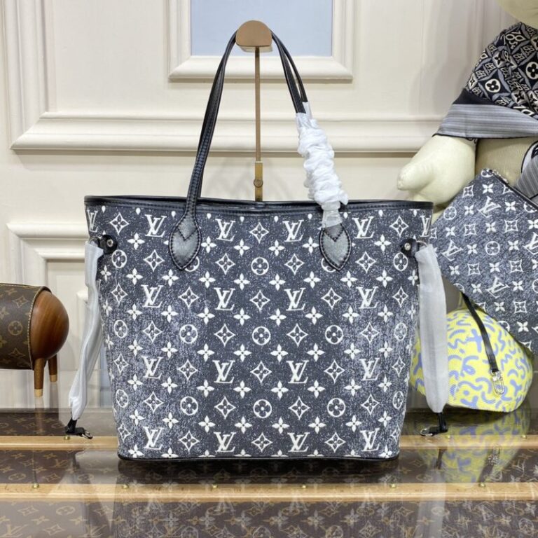 Replica Louis Vuitton Neverfull MM Denim - Best Fake Designer Bags