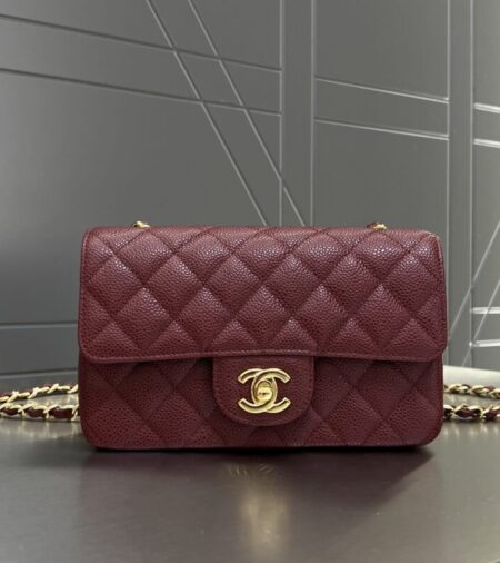 Replica CHANEL Classic Flap 20cm  Burgundy - Best Fake Designer Bags