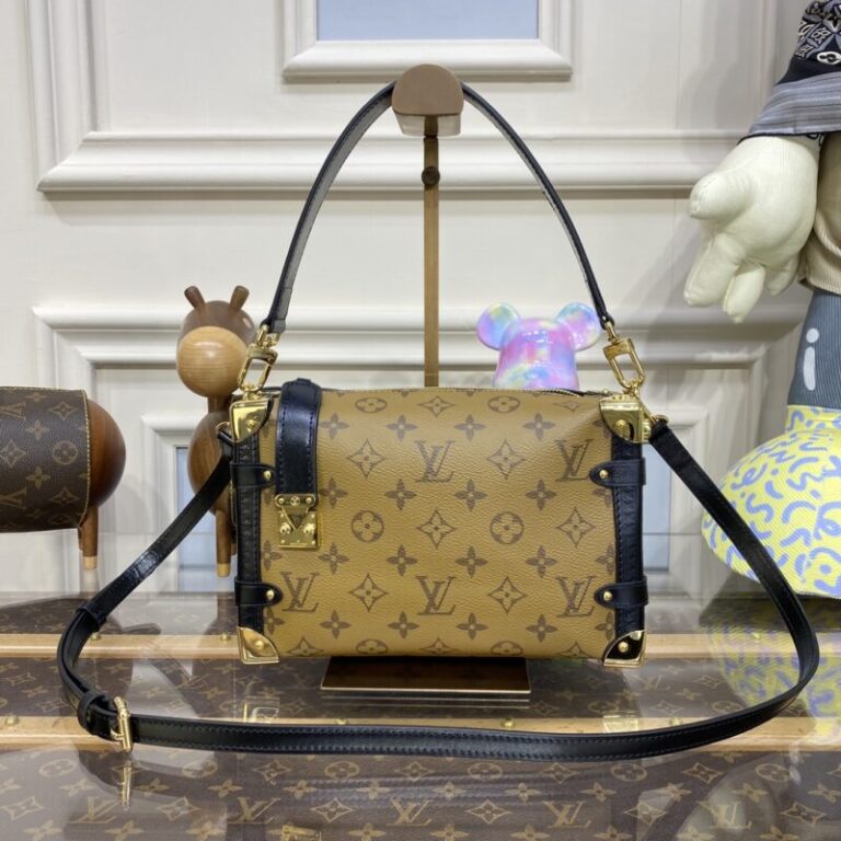 Replica Louis Vuitton Side Trunk Brown Canvas - Best Fake Designer Bags