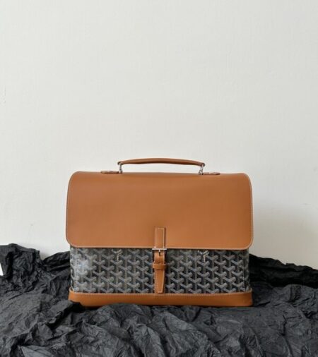 Replica Goyard Citadin Brown - Best Fake Designer Bags