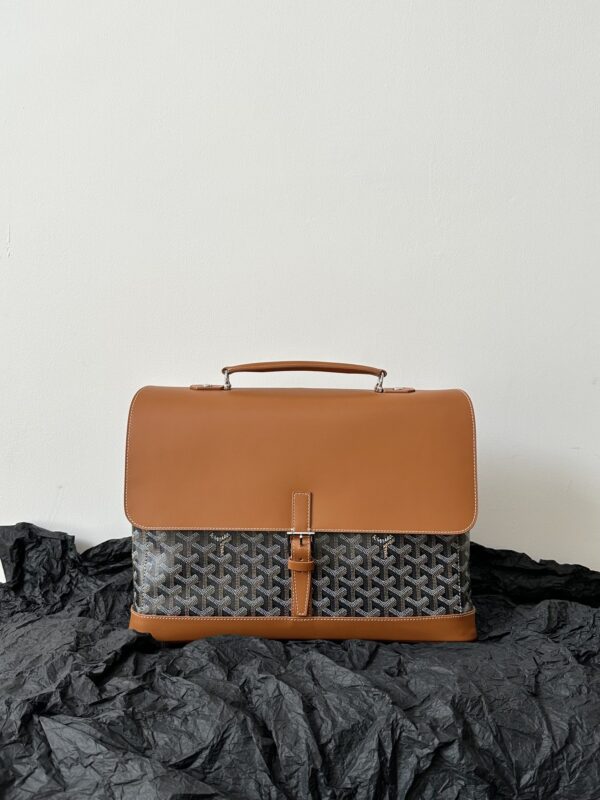 Replica Goyard Citadin Brown - Best Fake Designer Bags