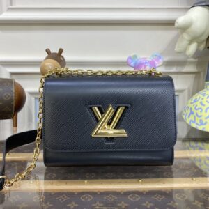 Replica Louis Vuitton Twist Black With Chain - Best Fake Designer Bags