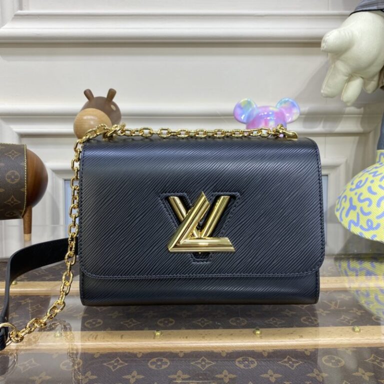 Replica Louis Vuitton Twist Black With Chain - Best Fake Designer Bags
