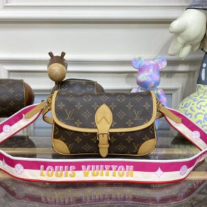 Replica Louis Vuitton Nano Diane Satchel Pink Strap - Best Fake Designer Bags