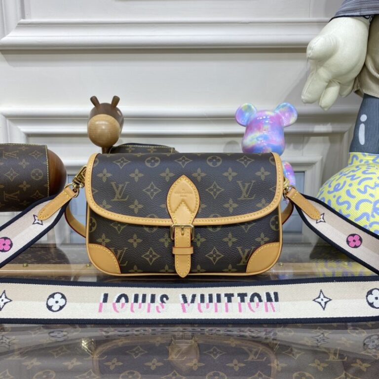 Replica Louis Vuitton Nano Diane Satchel Brown - Best Fake Designer Bags