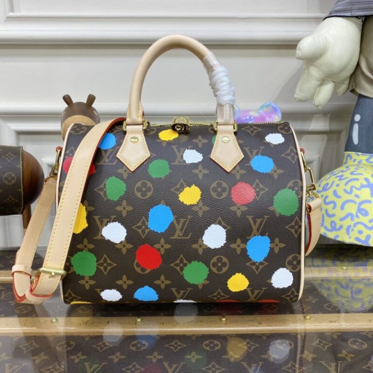 Replica Louis Vuitton Speedy  Bandouliere 25 Yayoi Kusama - Best Fake Designer Bags