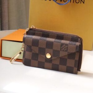 Replica Louis Vuitton Card Holder Recto Verso Grid Brown - Best Fake Designer Bags