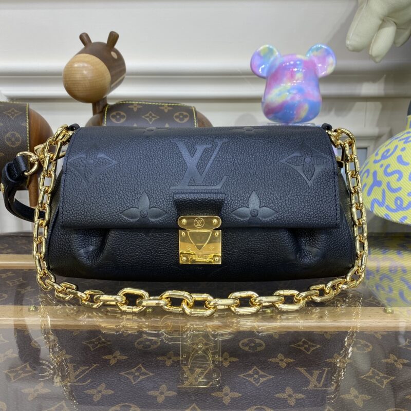 Replica Louis Vuitton Favorite Black - Best Fake Designer Bags