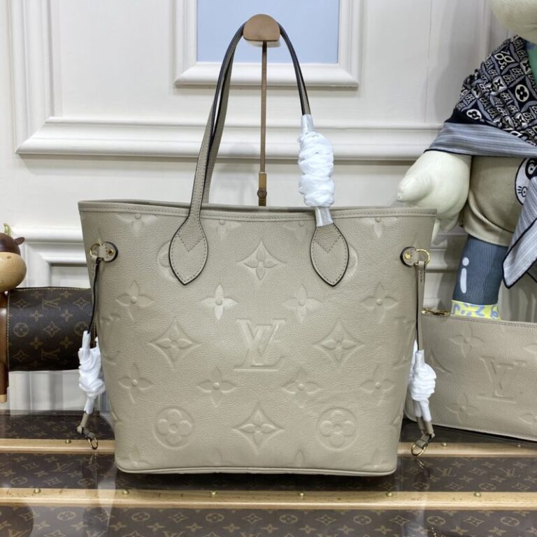 Replica Louis Vuitton Neverfull MM  Beige - Best Fake Designer Bags