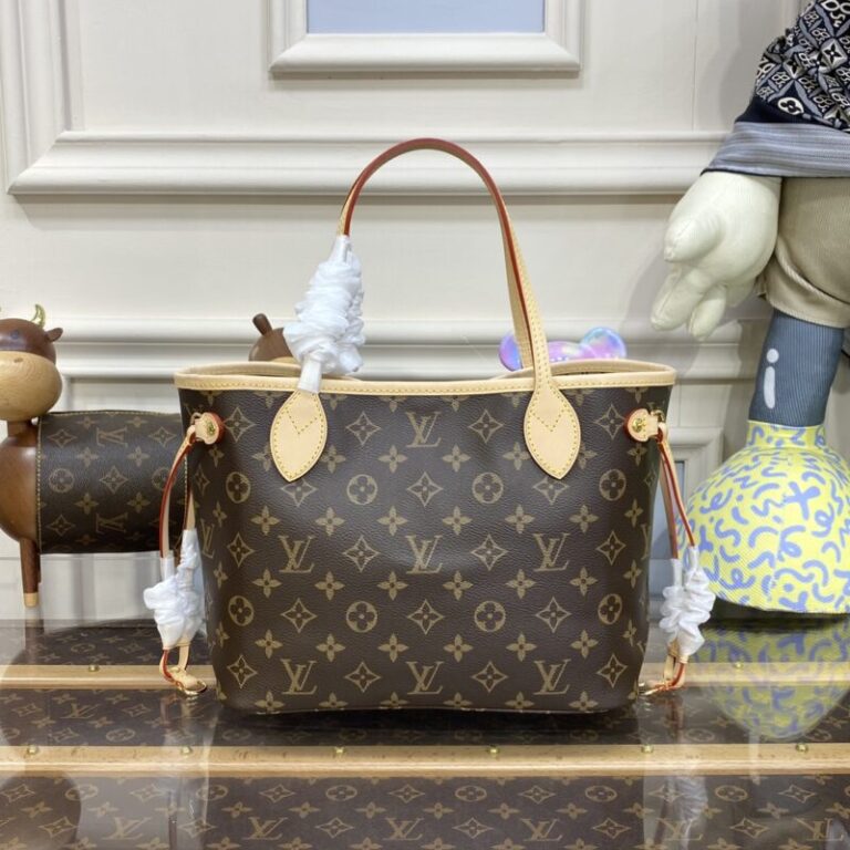 Replica Louis Vuitton Neverfull MM Brown Classic - Best Fake Designer Bags