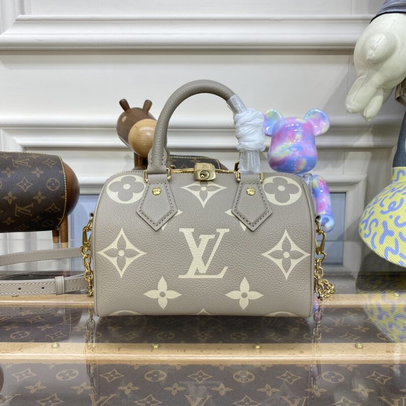 Replica Louis Vuitton Speedy Bandouliere 20 Milk Beige - Best Fake Designer Bags