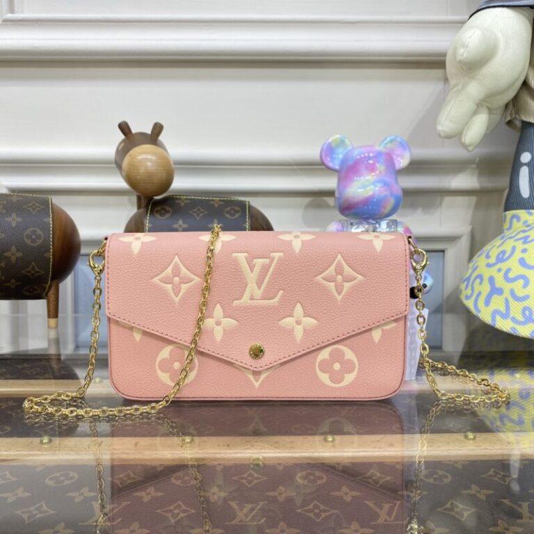 Replica Louis Vuitton Félicie Pochette Pink - Best Fake Designer Bags