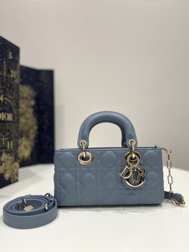 Replica Dior Lady D-Joy Bag  Blue - Best Fake Designer Bags