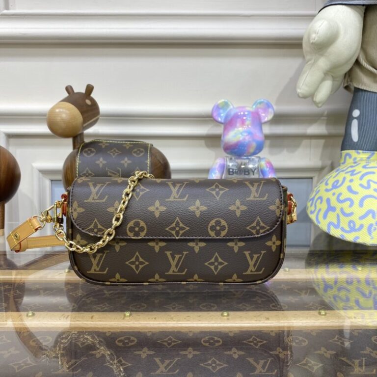 Replica Louis Vuitton Wallet on Chain Ivy Brown - Best Fake Designer Bags