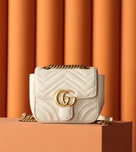 Replica Gucci  GG Marmont Square Beige - Best Fake Designer Bags