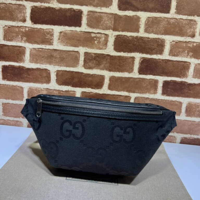 Replica Gucci  Double G Waist Bag Black - Best Fake Designer Bags