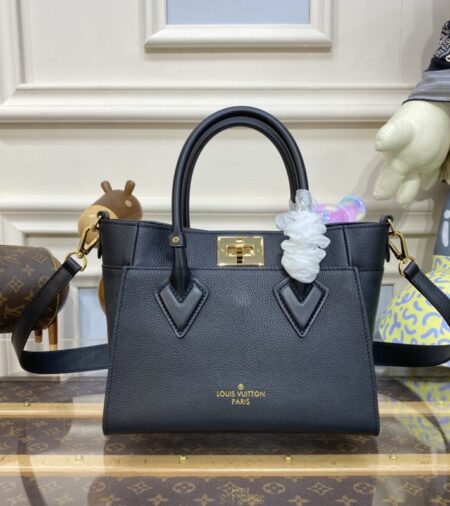 Replica Louis Vuitton On My Side PM  Full Black - Best Fake Designer Bags