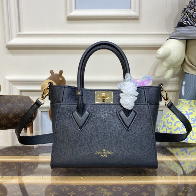 Replica Louis Vuitton On My Side PM  Full Black - Best Fake Designer Bags