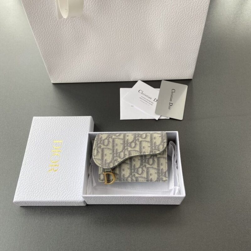 Replica Dior Bloom Card Holder  Beige - Best Fake Designer Bags
