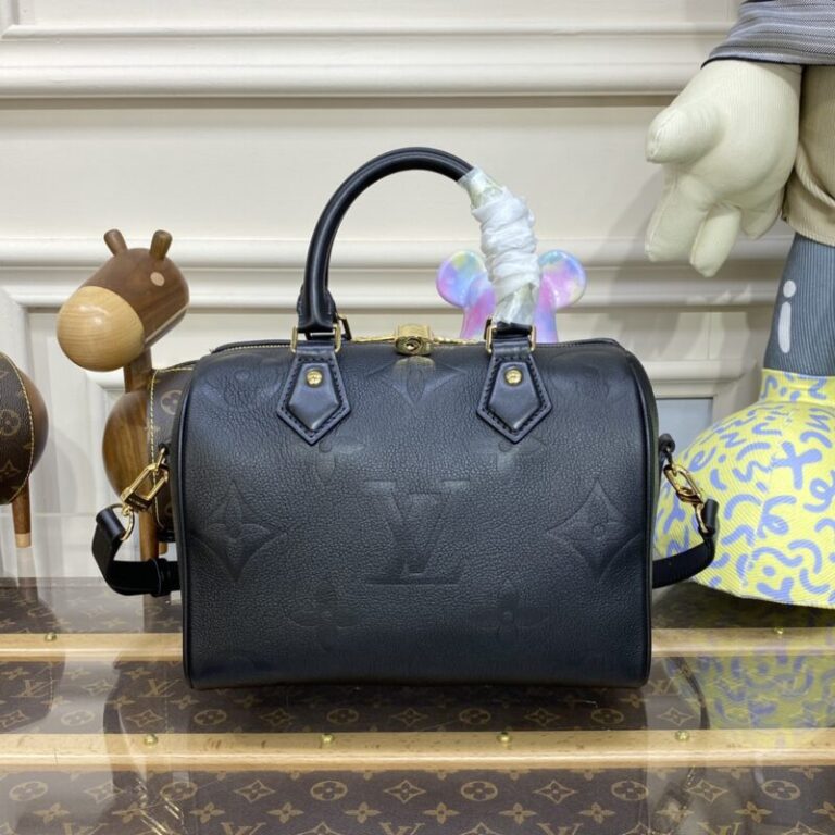 Replica Louis Vuitton Speedy Bandouliere 25 Black - Best Fake Designer Bags