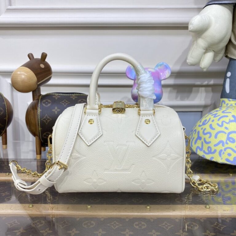 Replica Louis Vuitton Speedy Bandouliere 20 White - Best Fake Designer Bags