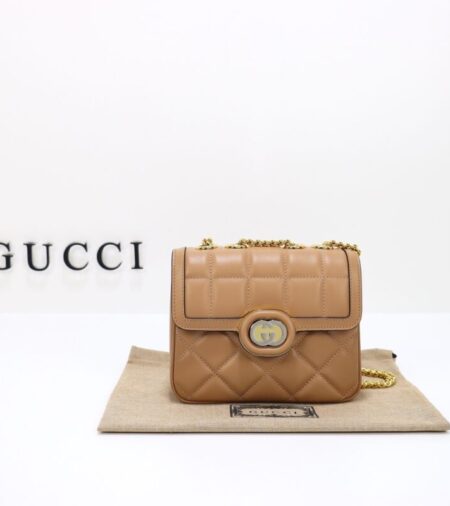 Replica Gucci  Gucci Deco Double G Nude - Best Fake Designer Bags
