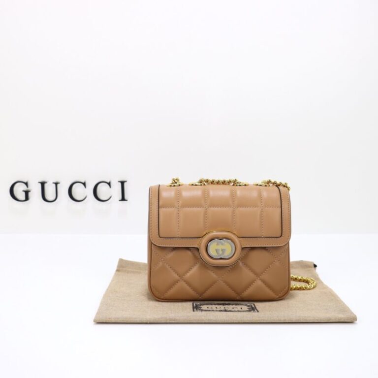 Replica Gucci  Gucci Deco Double G Nude - Best Fake Designer Bags