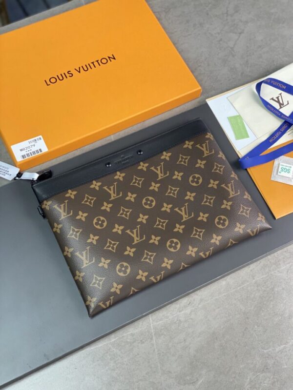 Replica Louis Vuitton To Go Pochette Brown - Best Fake Designer Bags