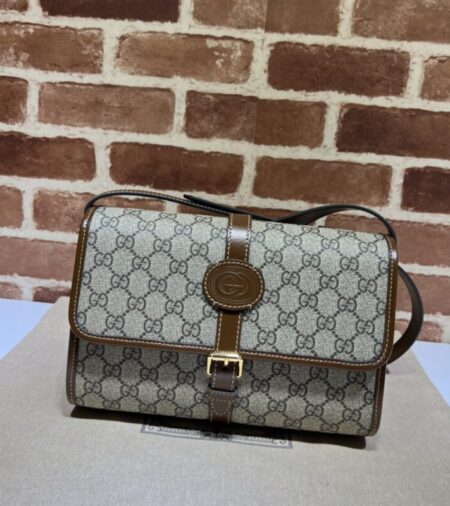 Replica Gucci  GG messenger  Beige Canvas - Best Fake Designer Bags