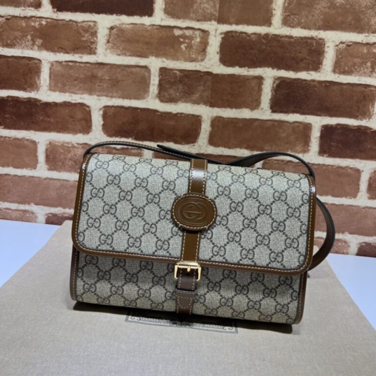 Replica Gucci  GG messenger  Beige Canvas - Best Fake Designer Bags