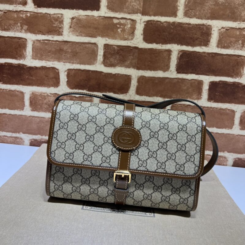Replica Gucci  GG messenger  Beige Canvas - Best Fake Designer Bags