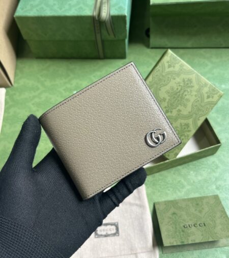 Replica Gucci  Marmont Wallet Grey - Best Fake Designer Bags