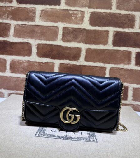 Replica Gucci Matelassé  Mini Black - Best Fake Designer Bags