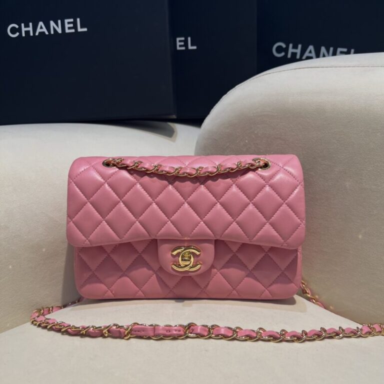 Replica CHANEL Classic Flap 23cm Pink - Best Fake Designer Bags