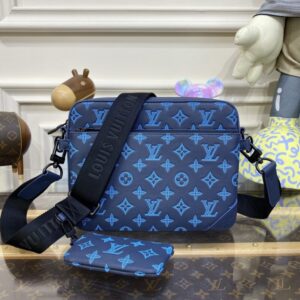 Replica Louis Vuitton Trio Messenger Blue - Best Fake Designer Bags