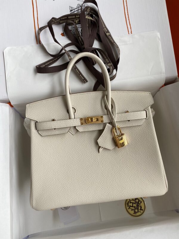 Replica Hermes Birkin White Togo Gold - Best Fake Designer Bags