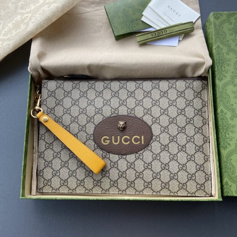 Replica Gucci  Neo Vintage Clutch - Best Fake Designer Bags