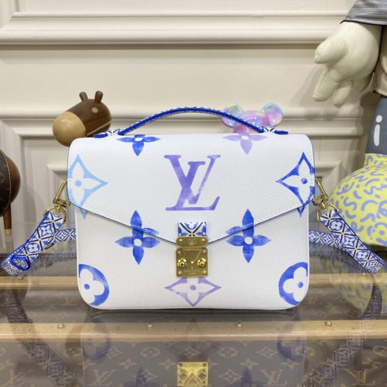 Replica Louis Vuitton Pochette Metis Blue - Best Fake Designer Bags
