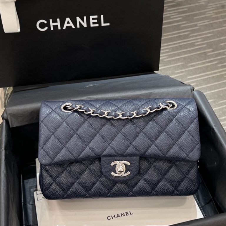 Replica CHANEL Classic Flap 23cm Sea Blue - Best Fake Designer Bags