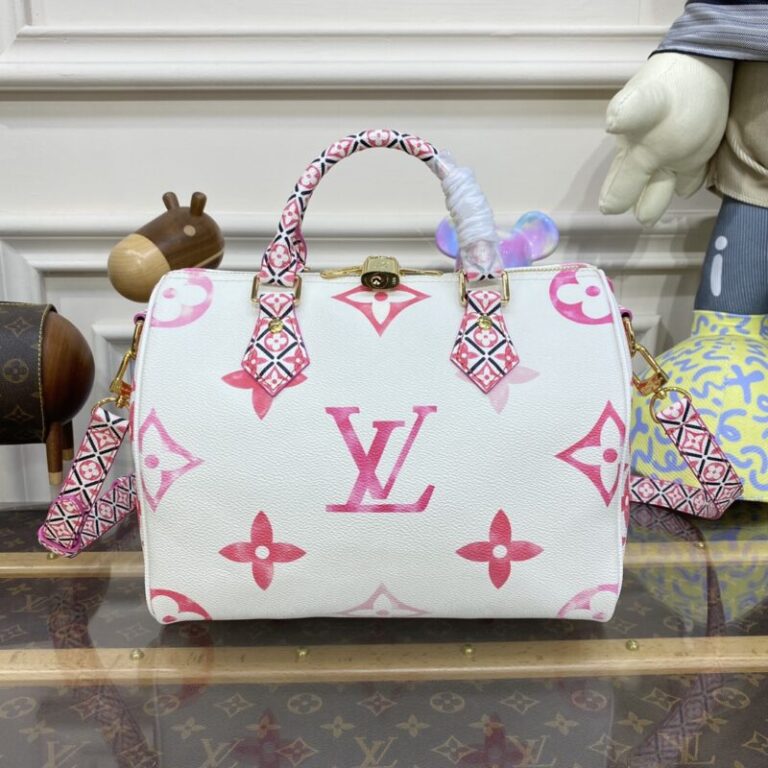 Replica Louis Vuitton Speedy Bandouliere 25 Pink - Best Fake Designer Bags