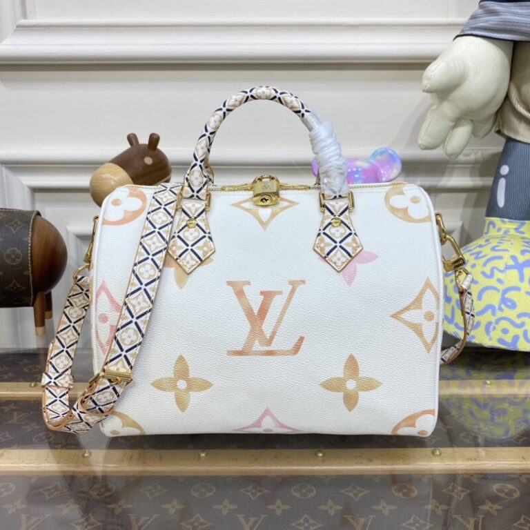 Replica Louis Vuitton Speedy Bandouliere 25 Apricot - Best Fake Designer Bags