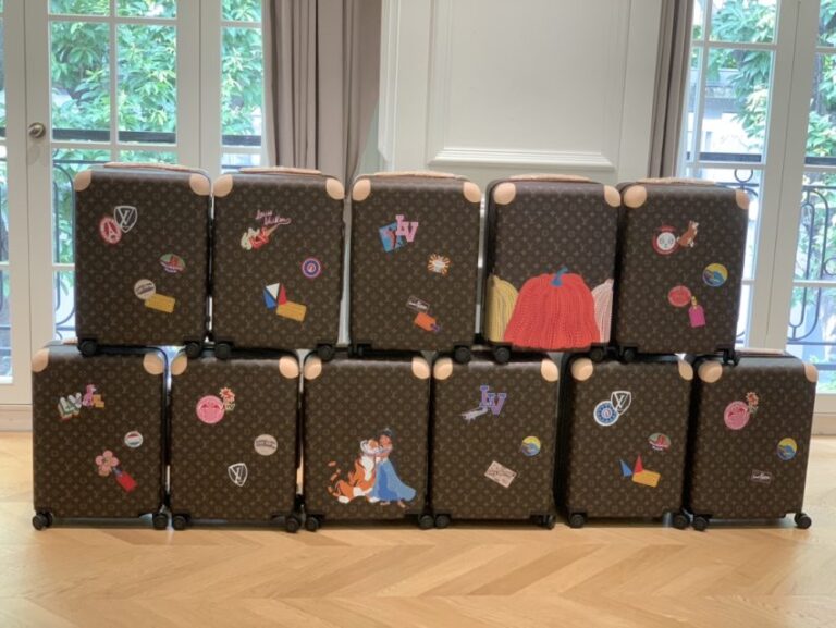 Replica Louis Vuitton Suitcase Custom Colors - Best Fake Designer Bags