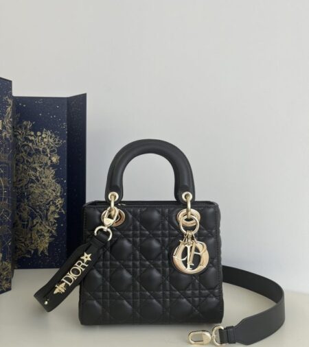 Replica Lady Dior  Black ABC - Best Fake Designer Bags