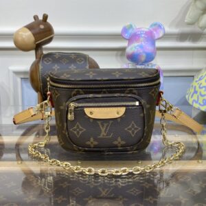 Replica Louis Vuitton Bumbag Mini Brown - Best Fake Designer Bags
