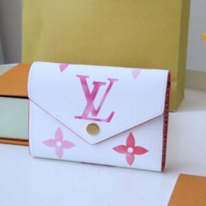 Replica Louis Vuitton Victorine Wallet White&Pink - Best Fake Designer Bags