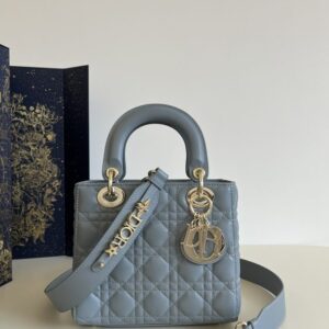 Replica Dior Lady Dior  Blue ABC - Best Fake Designer Bags