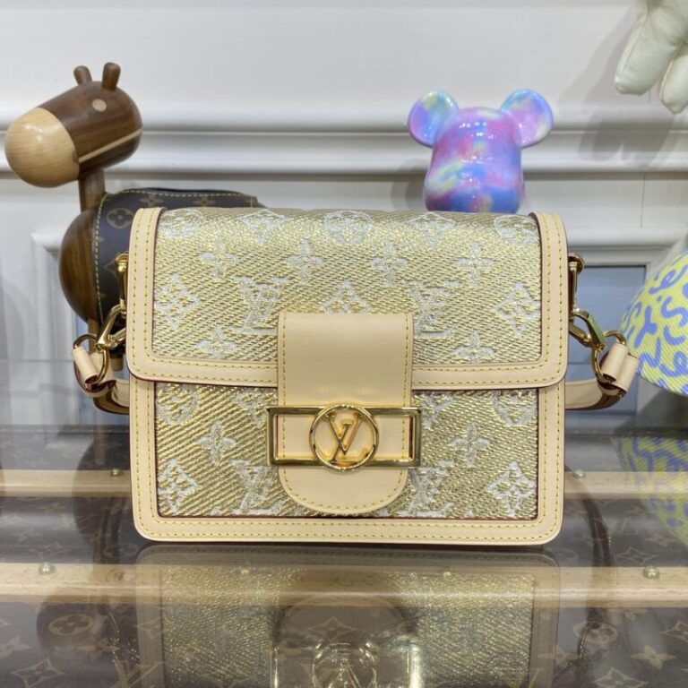 Replica Louis Vuitton Dauphine Mini Tan - Best Fake Designer Bags