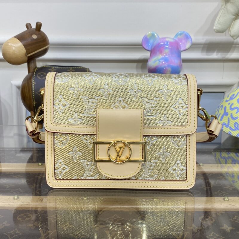 Replica Louis Vuitton Dauphine Mini Tan - Best Fake Designer Bags