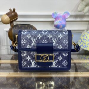 Replica Louis Vuitton Dauphine Mini Blue - Best Fake Designer Bags